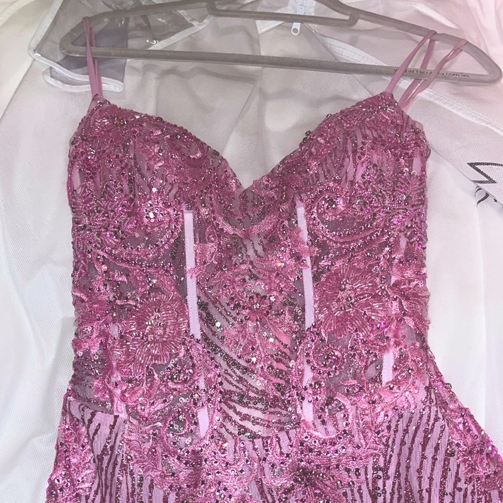 Portia and Scarlett Glitter Gown